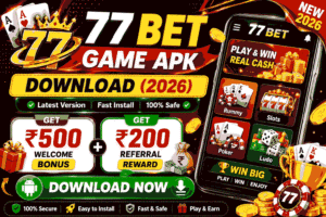 77 Bet App: How to Download, Sign Up, ₹ 399 Deposit & Withdraw