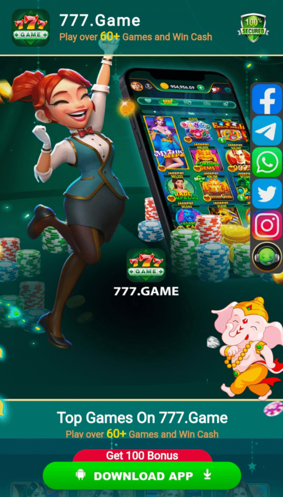 777 GAME Apk Get Sing-Up Bonus 30-70% Free Yono Game 3 image 3
