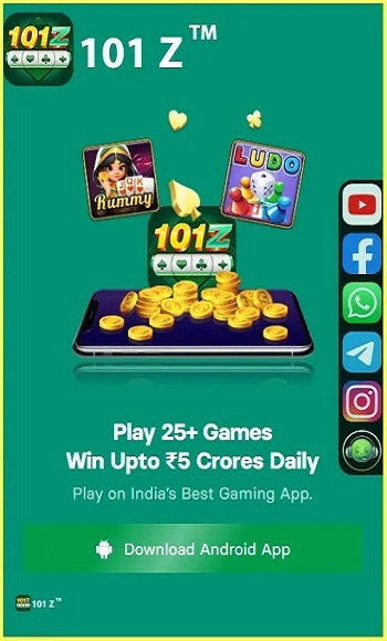 Download 101Z Game And Get ₹151 Bonus | Play And Win Real Cash 3 image 8
